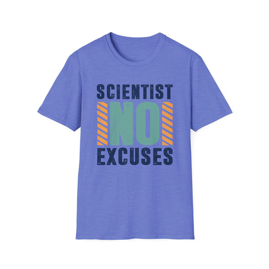 Scientist No Excuses Men's  Softstyle T-Shirt