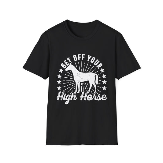 Get off your High Horse Men's  Softstyle T-Shirt