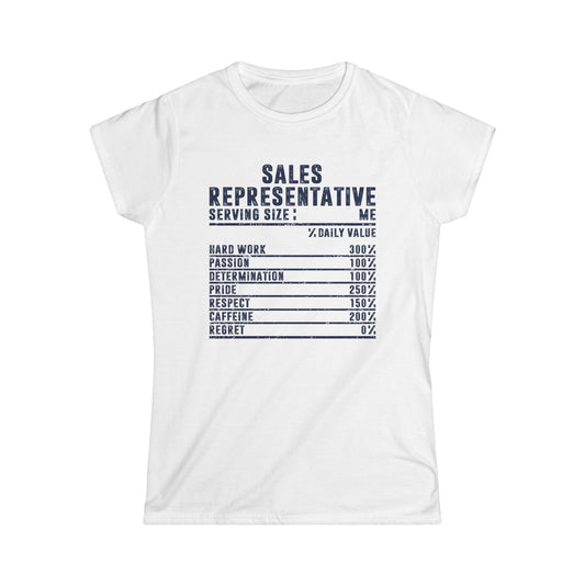 Sales Representative Women's Softstyle T-Shirt