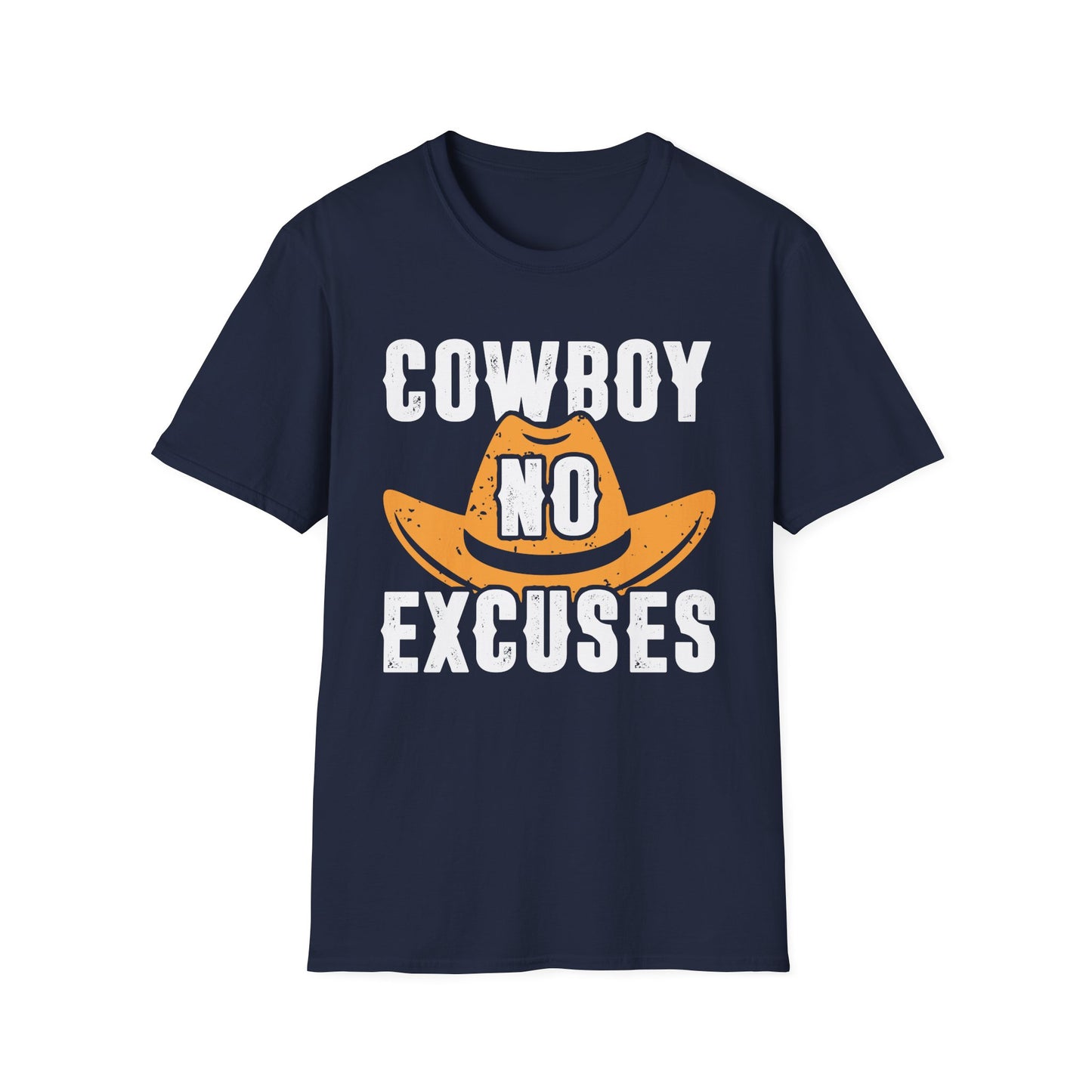 Cowboy No Excuses Men's Softstyle T-Shirt