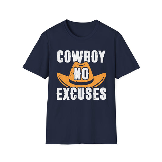 Cowboy No Excuses Men's Softstyle T-Shirt