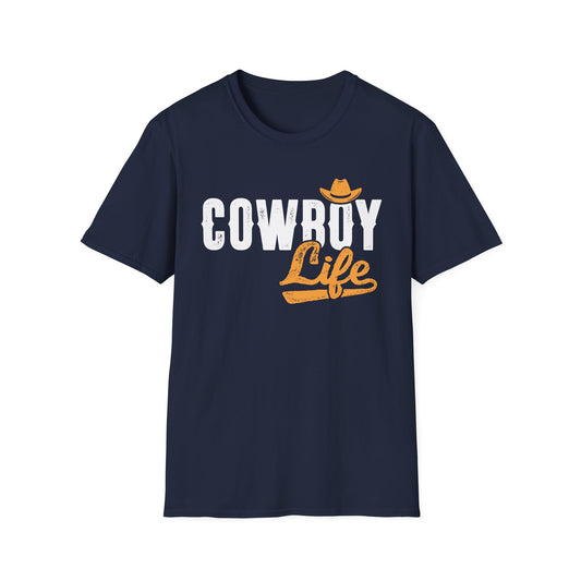 Cowboy Life Men's  Softstyle T-Shirt