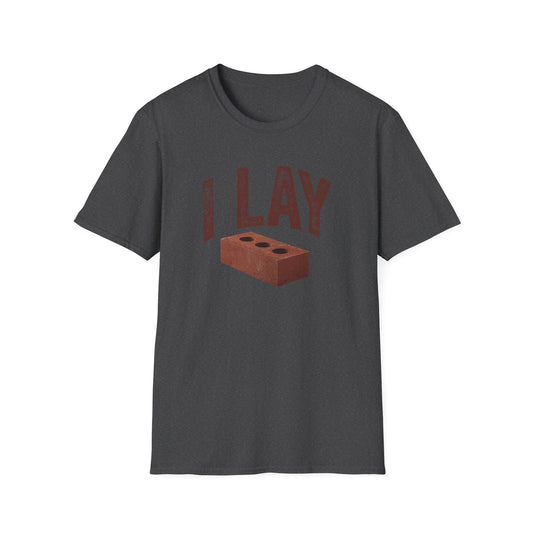 I Lay Bricks Men's Softstyle T-Shirt