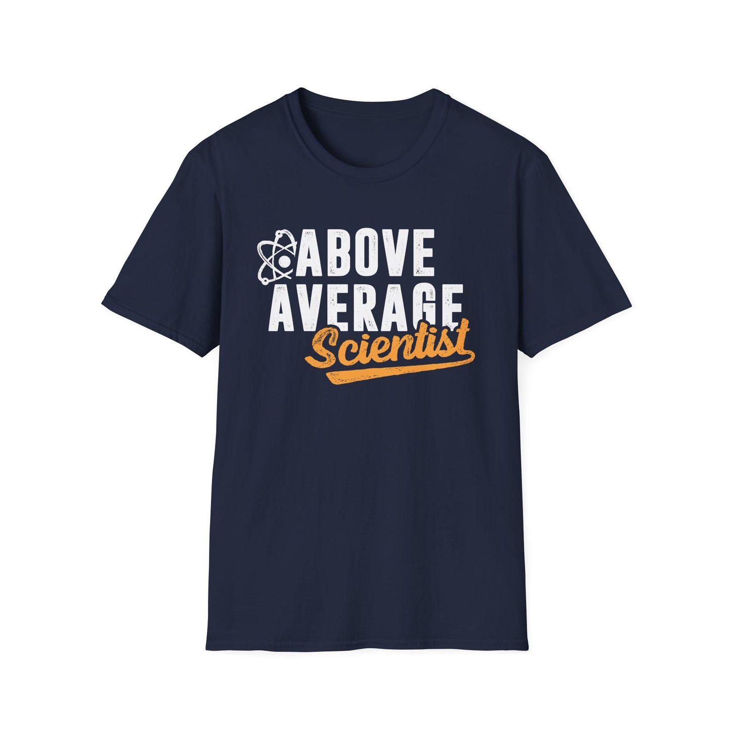 Above Average Scientist Men's  Softstyle T-Shirt