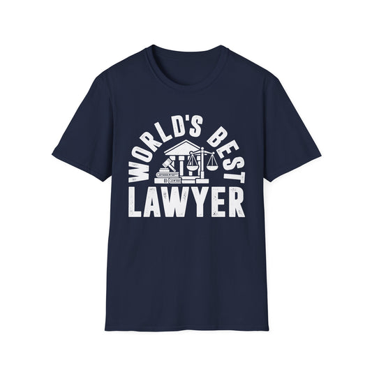 World's Best Lawyer Men's  Softstyle T-Shirt
