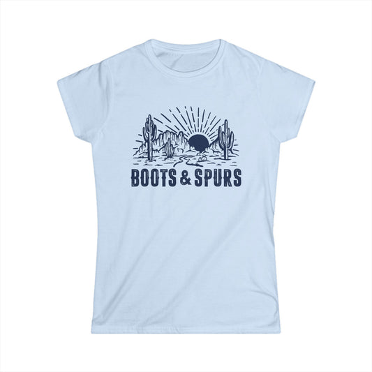Boots and Spurs Women's Softstyle T-Shirt
