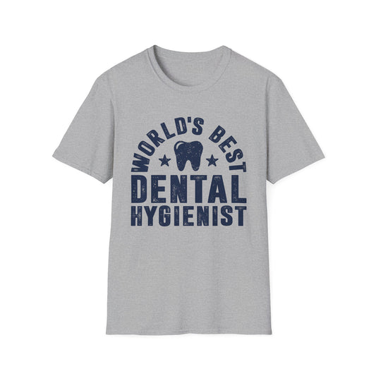 World's Best Dental Hygienist Men's Softstyle T-Shirt