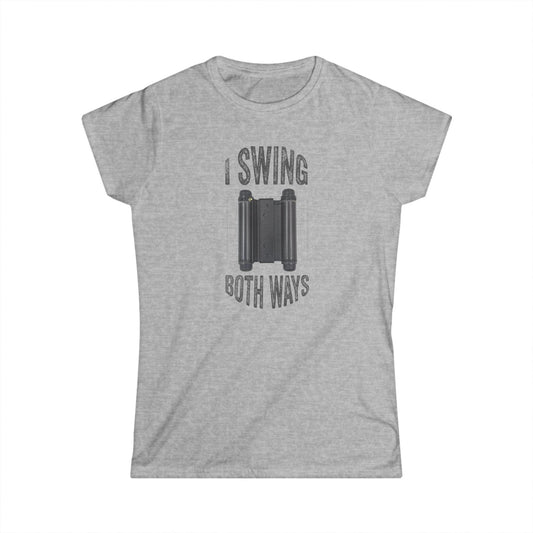 I Swing Both Ways Women's Softstyle T-Shirt