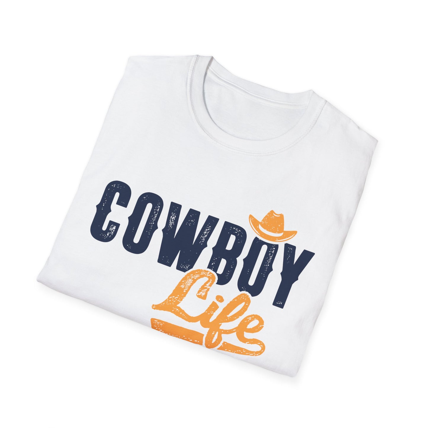 Cowboy Life Men's  Softstyle T-Shirt