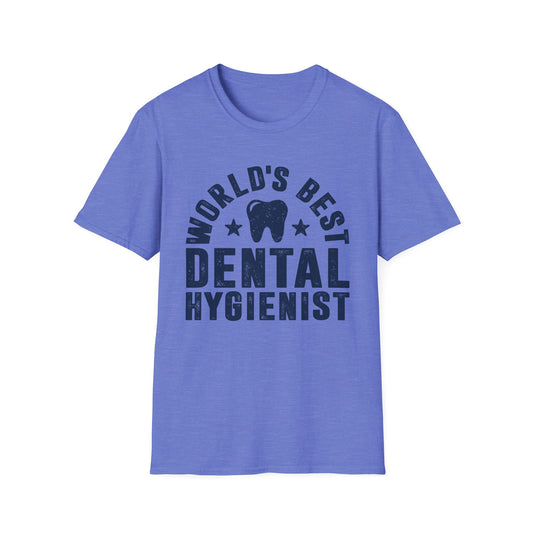 World's Best Dental Hygienist Men's Softstyle T-Shirt