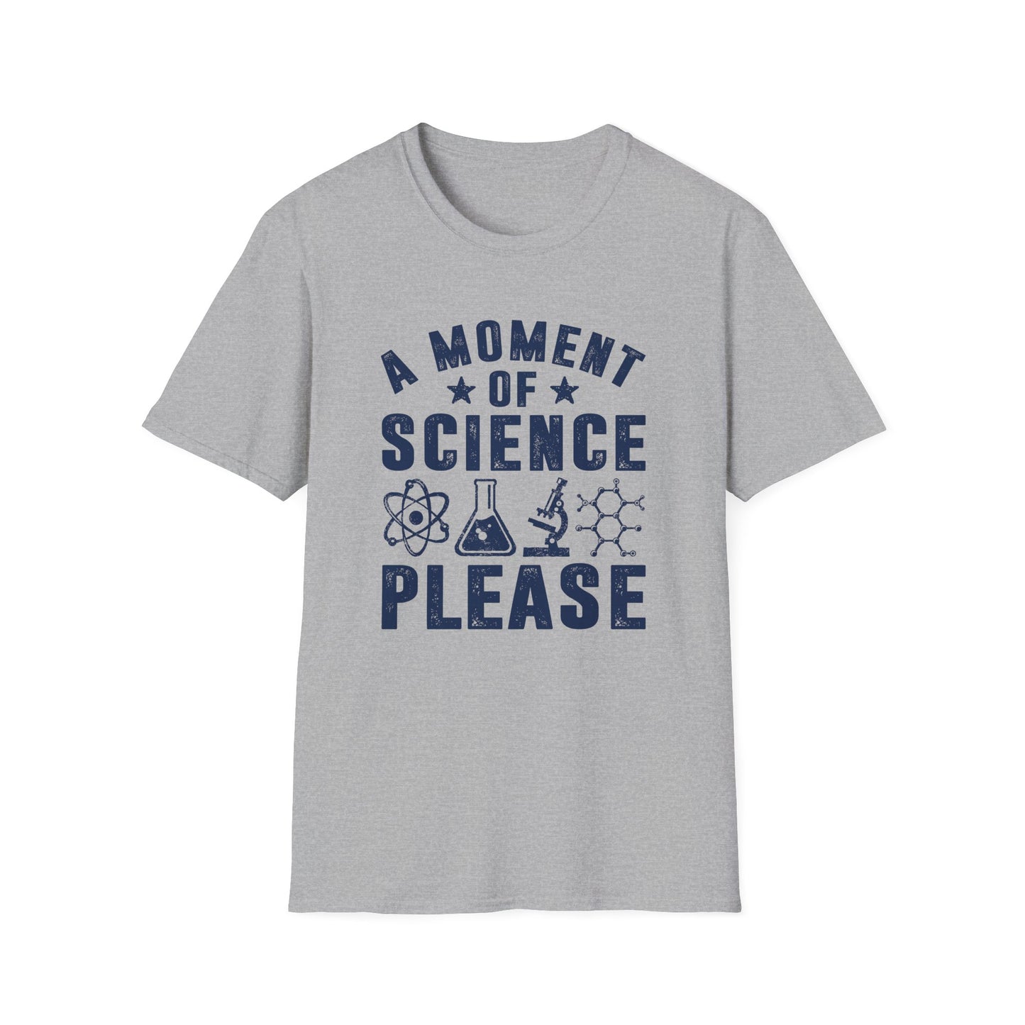 A Moment of Science Please Men's  Softstyle T-Shirt