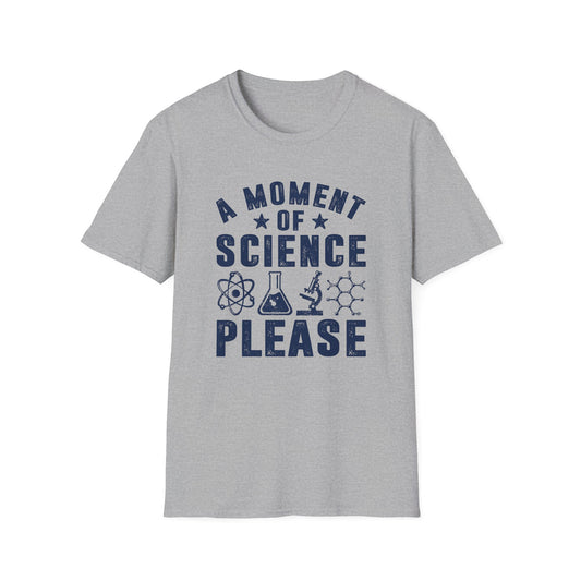 A Moment of Science Please Men's  Softstyle T-Shirt