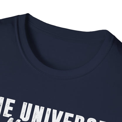The Universe is Made Up of Protons, Neutrons, and Morons Men's  Softstyle T-Shirt