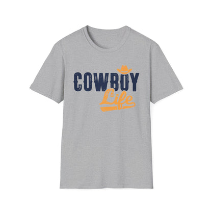 Cowboy Life Men's  Softstyle T-Shirt