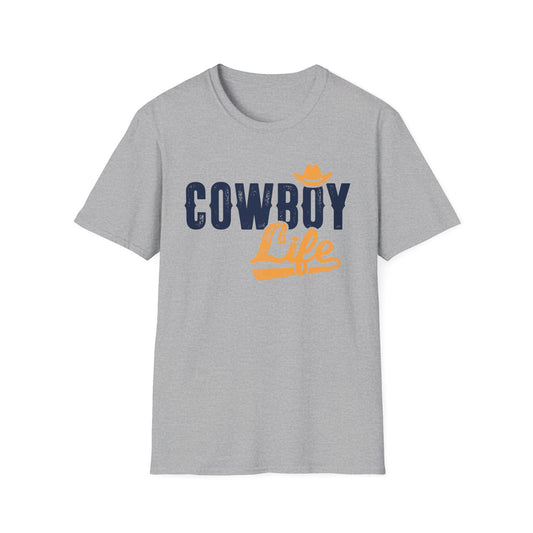 Cowboy Life Men's  Softstyle T-Shirt