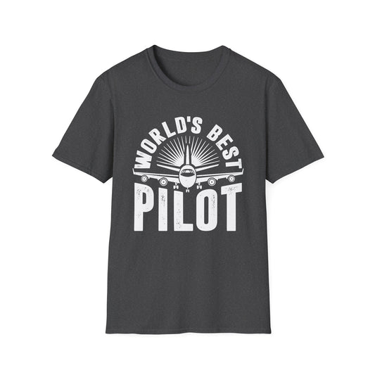 World's Best Pilot Men's  Softstyle T-Shirt