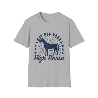 Get off your High Horse Men's  Softstyle T-Shirt