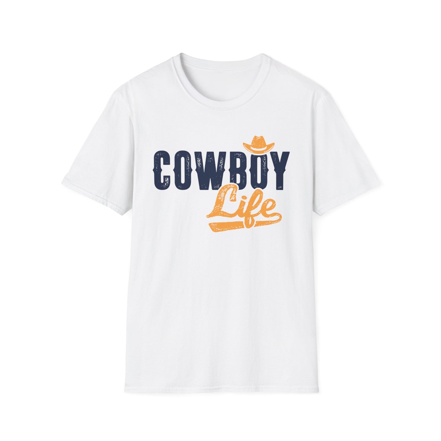 Cowboy Life Men's  Softstyle T-Shirt
