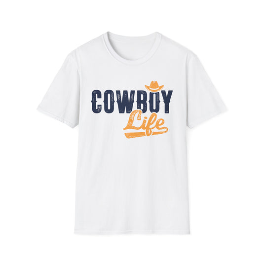 Cowboy Life Men's  Softstyle T-Shirt