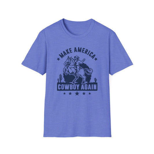 Make America Cowboy Again Men's Softstyle T-Shirt