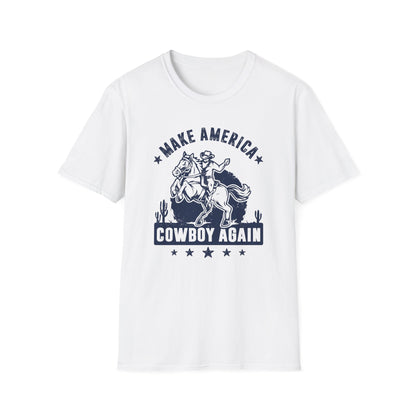 Make America Cowboy Again Men's Softstyle T-Shirt