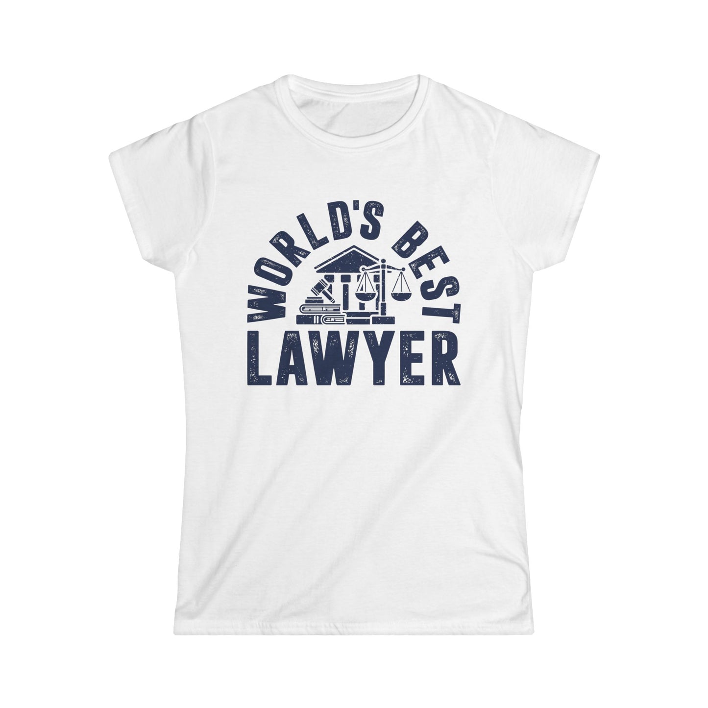 World's Best Lawyer Women's Softstyle T-Shirt