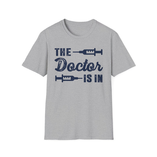 The Doctor is In Men's  Softstyle T-Shirt