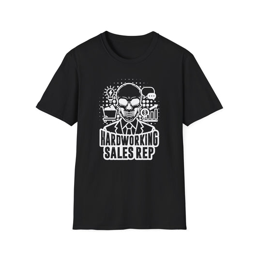 Hardworking Sales Rep Men's Softstyle T-Shirt