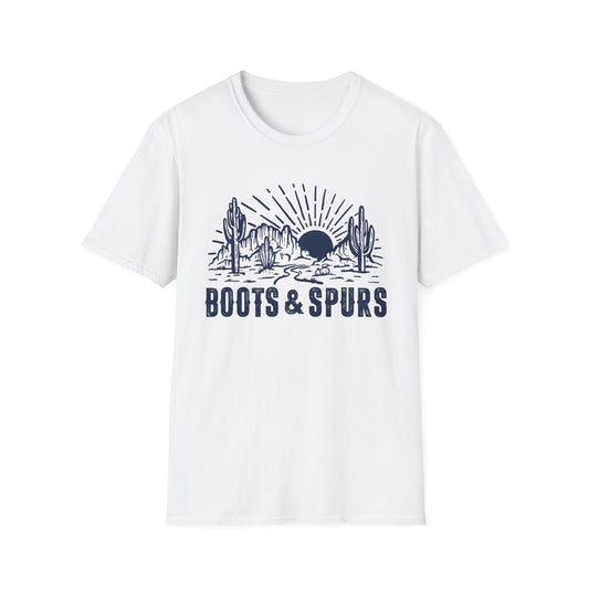 Boots and Spurs Men's  Softstyle T-Shirt