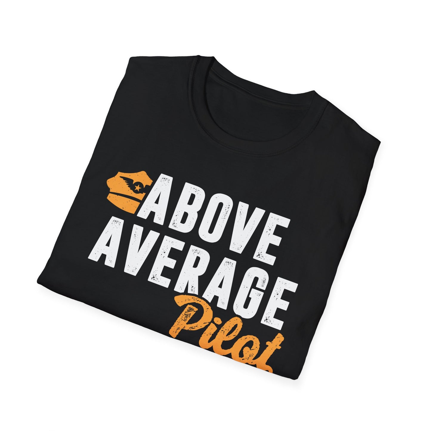 Above Average Pilot Men's  Softstyle T-Shirt