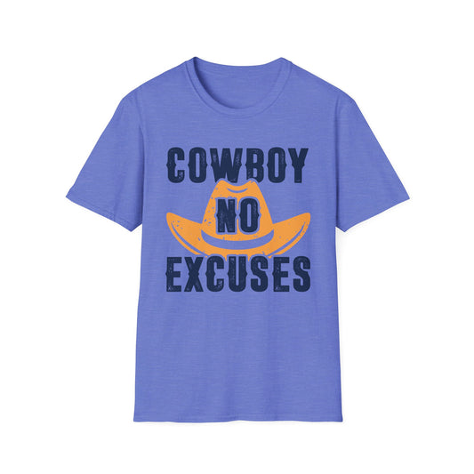 Cowboy No Excuses Men's Softstyle T-Shirt