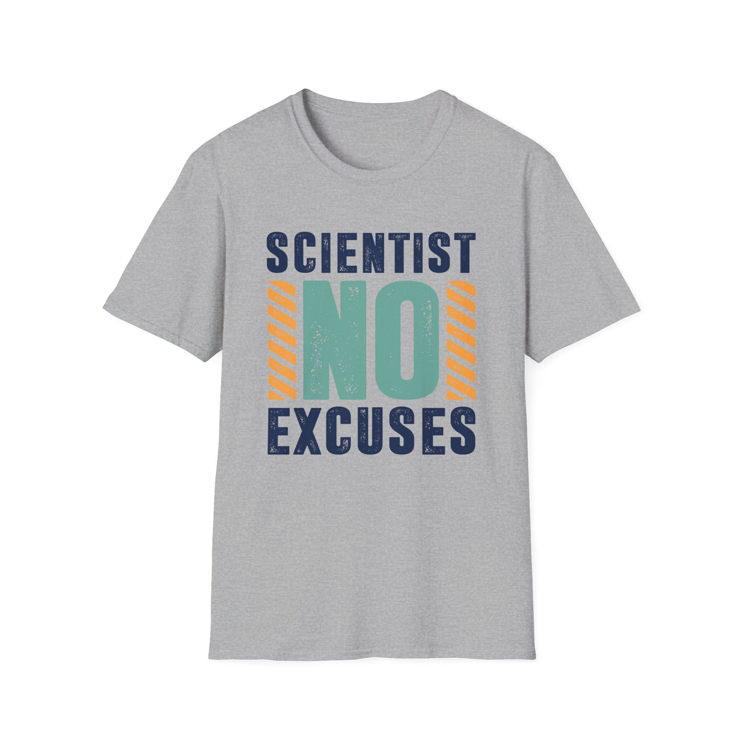 Scientist No Excuses Men's  Softstyle T-Shirt