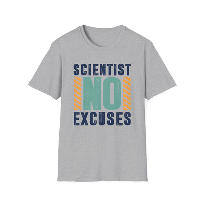 Scientist No Excuses Men's  Softstyle T-Shirt