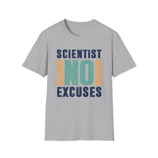Scientist No Excuses Men's  Softstyle T-Shirt