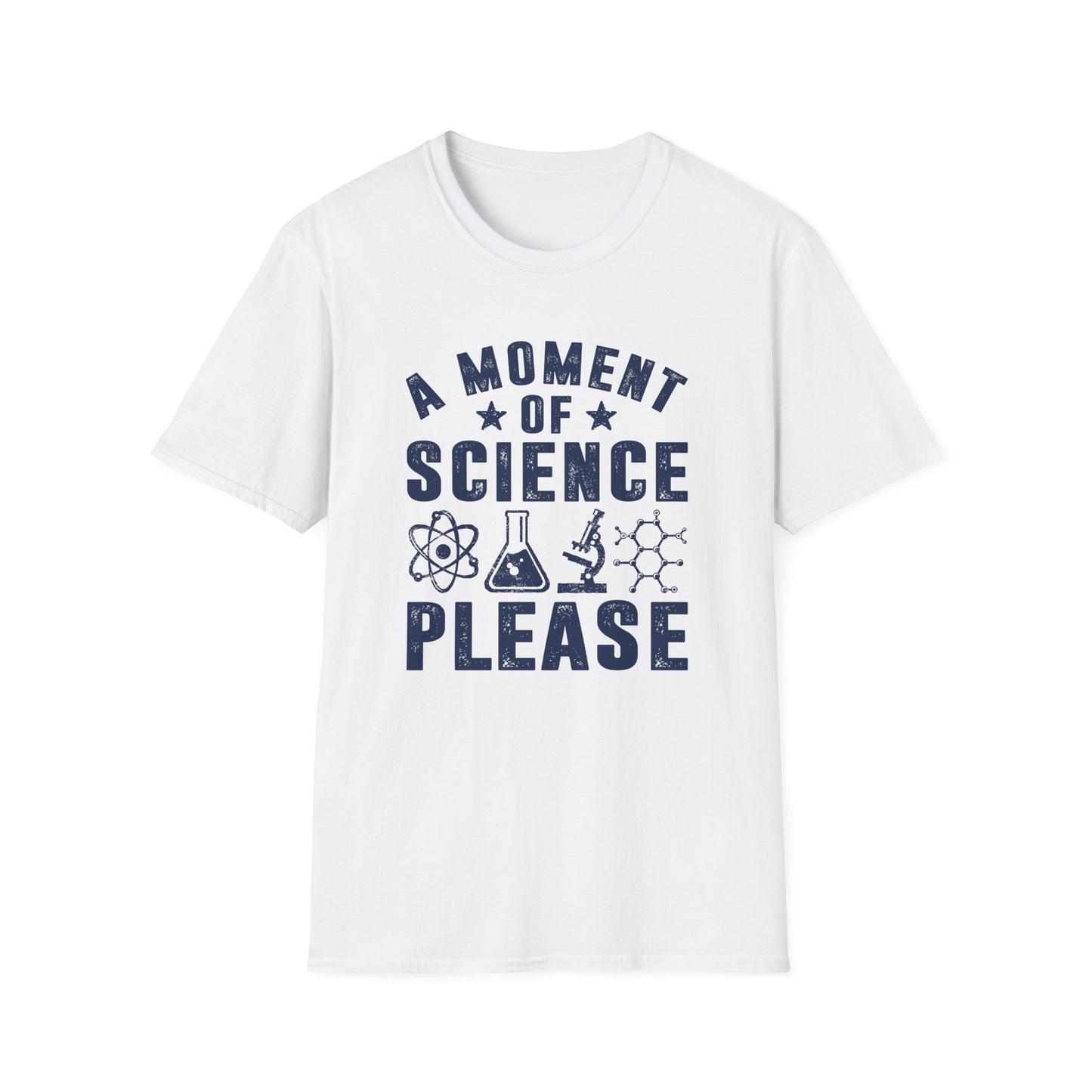 A Moment of Science Please Men's  Softstyle T-Shirt