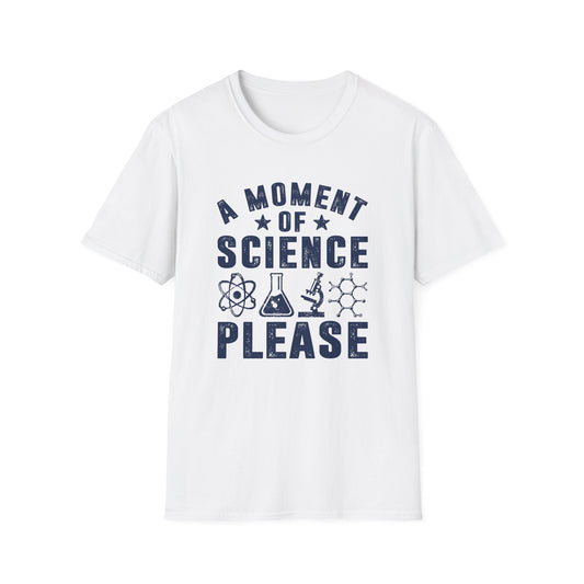 A Moment of Science Please Men's  Softstyle T-Shirt