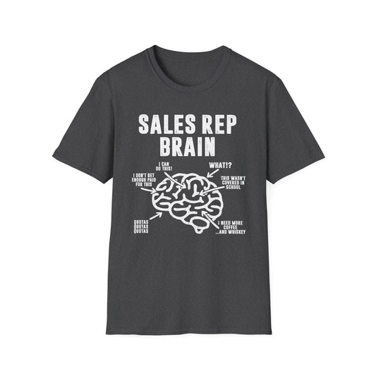 Sales Rep Brain Men's Softstyle T-Shirt
