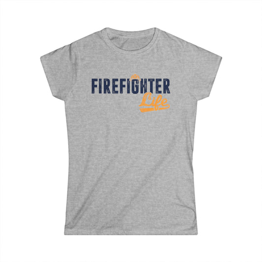 Firefighter Life Women's Softstyle T-Shirt