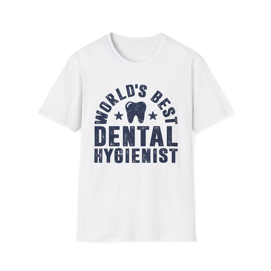 World's Best Dental Hygienist Men's Softstyle T-Shirt