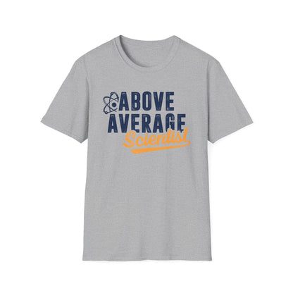 Above Average Scientist Men's  Softstyle T-Shirt