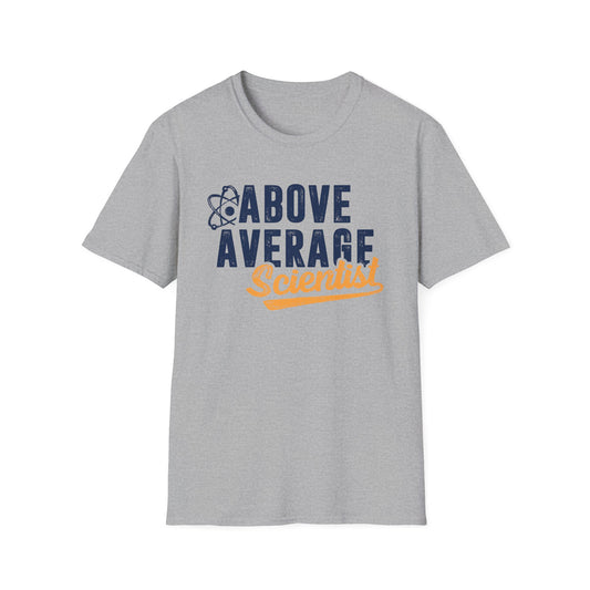 Above Average Scientist Men's  Softstyle T-Shirt