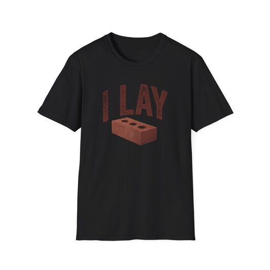 I Lay Bricks Men's Softstyle T-Shirt